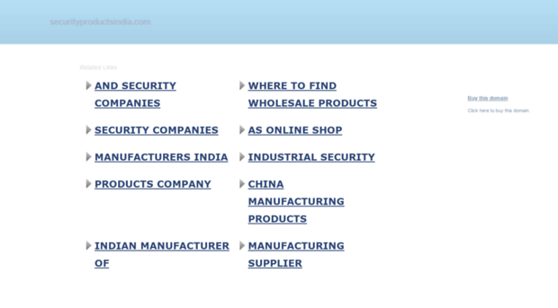 securityproductsindia.com