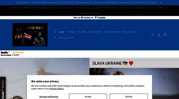 secutorarmour.com