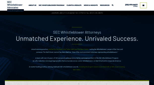 secwhistlebloweradvocate.com