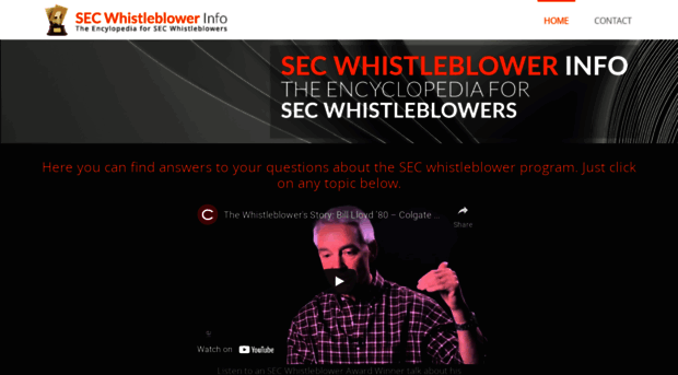 secwhistleblowerinformation.com