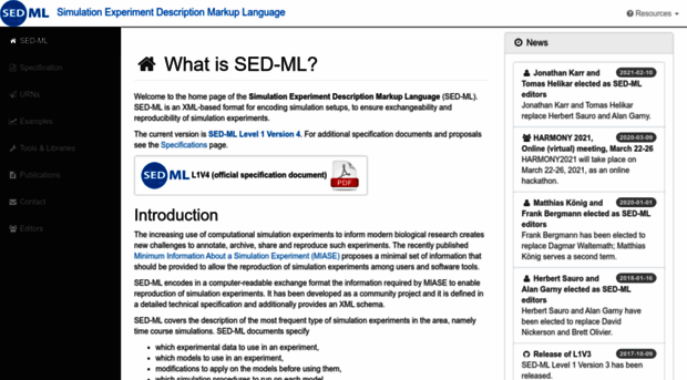 sed-ml.org