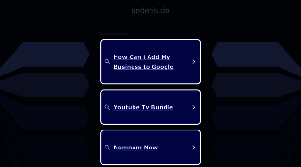 sederis.de