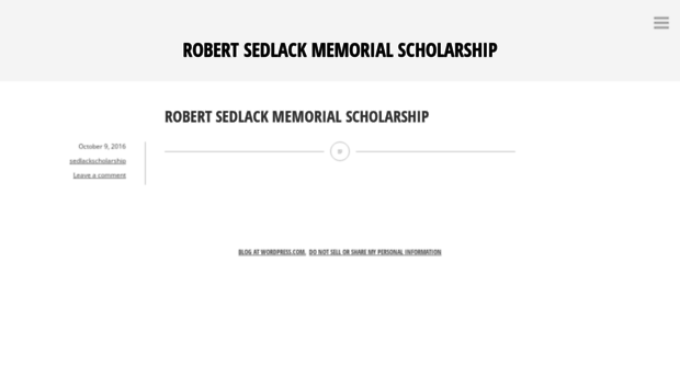 sedlackscholarship.wordpress.com