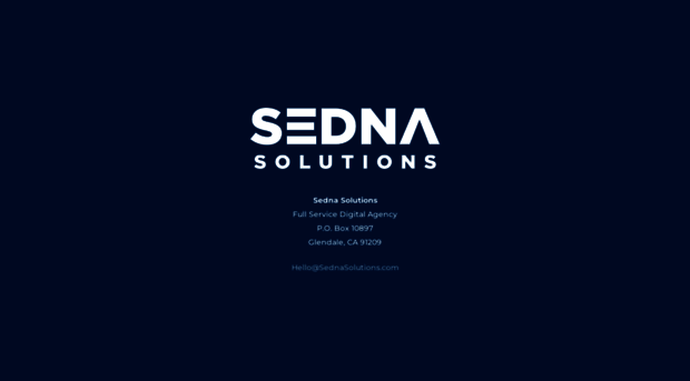 sednasolutions.com