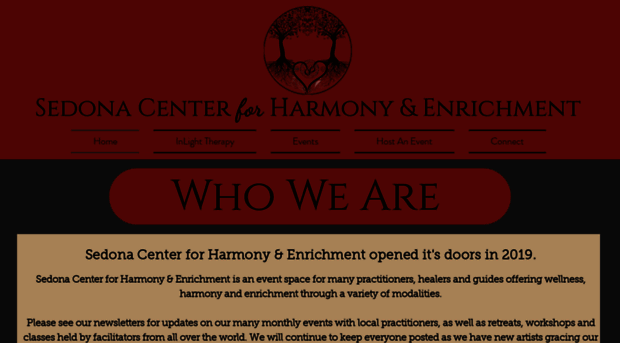 sedonacenterforharmonyandenrichment.com