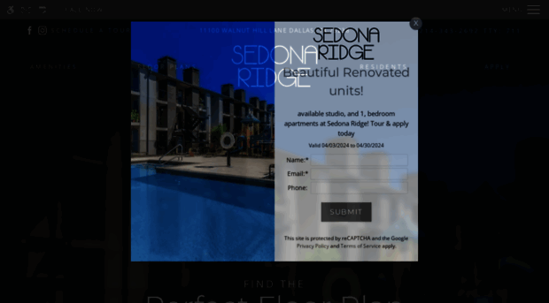 sedonaridgeapt.com