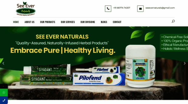 seeevernaturals.com