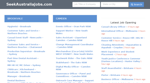 seekaustraliajobs.com