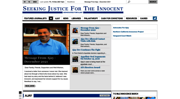 seekingjusticefortheinnocent.com