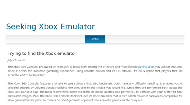 seekingxboxemulator.jigsy.com