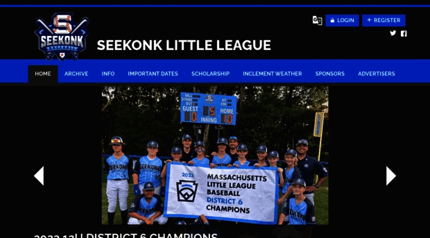 seekonklittleleague.com