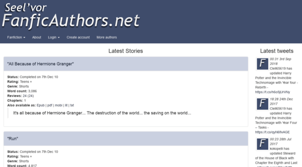 seelvor.fanficauthors.net