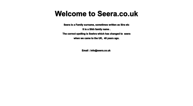 seera.co.uk