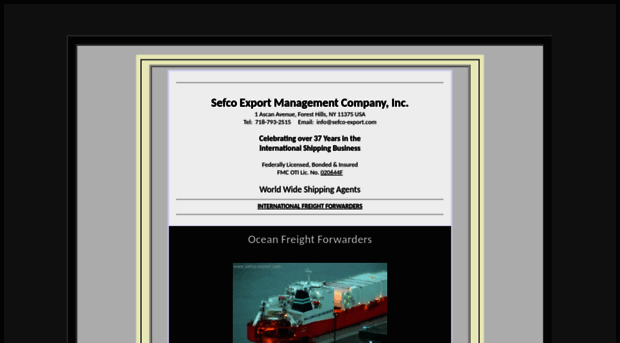 sefco-export.com