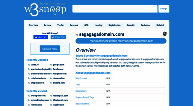 segagagadomain.com.w3snoop.com