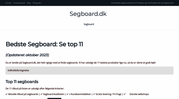 segboard.dk