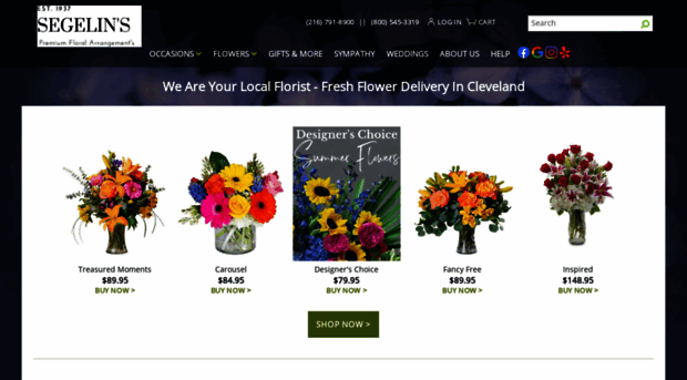 segelinsflowers.com