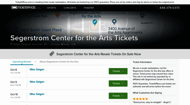 segerstromcenterforthearts.ticketoffices.com