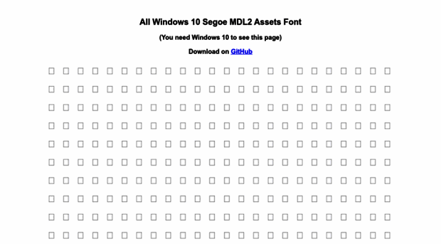 segoe-mdl2-css.js.org