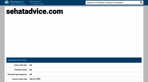 sehatadvice.com.ipaddress.com
