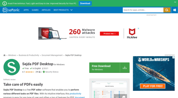 sejda-pdf-desktop.en.softonic.com