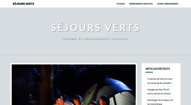 sejours-verts.fr