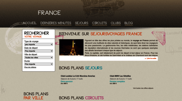 sejoursvoyagesfrance.com