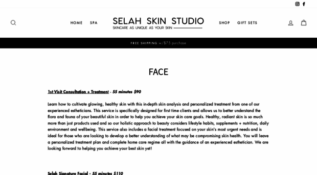 selahskinstudio.com