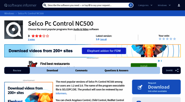 selco-pc-control-nc500.software.informer.com