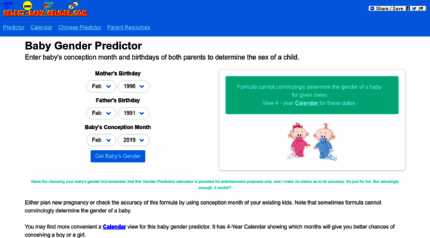 select-baby-gender.com