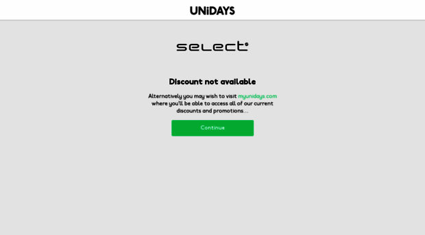 select.myunidays.com