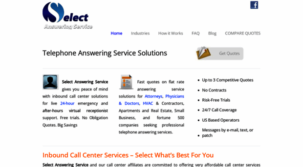 selectansweringservice.com