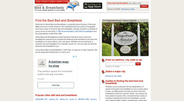 selectbedandbreakfasts.com