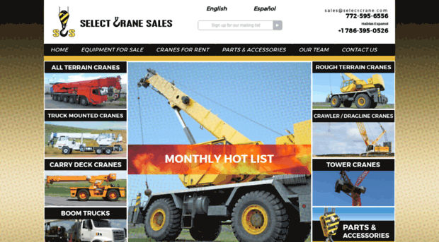 selectcrane.com