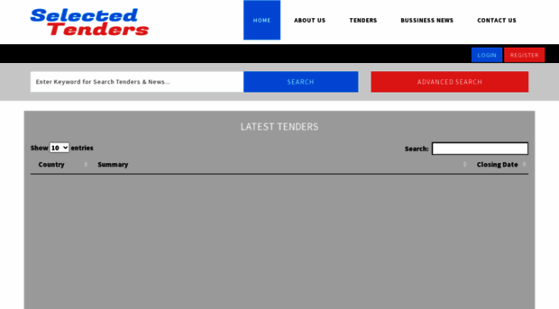 selectedtenders.com