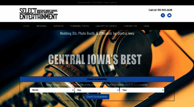 selectentertainmentiowa.com