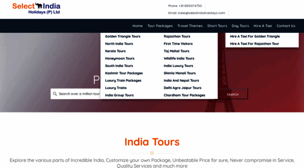 selectindiaholidays.com