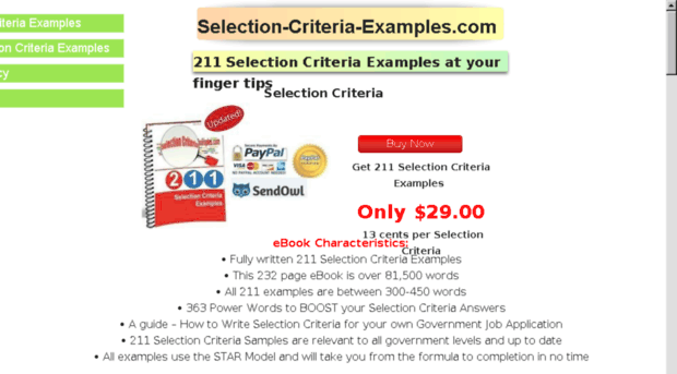 selection-criteria-examples.com