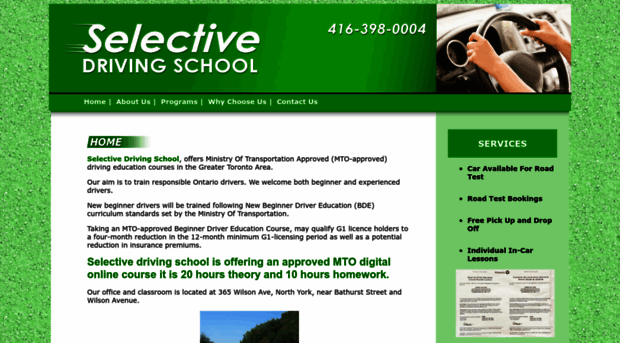 selectivedrivingschool.com