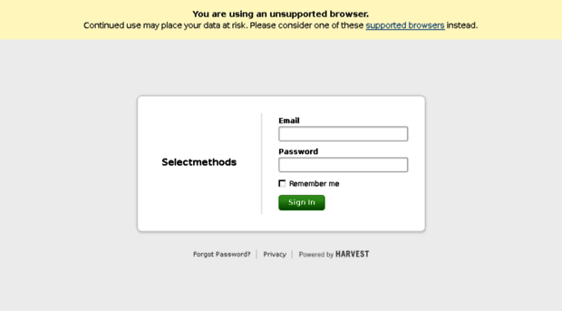 selectmethods.harvestapp.com