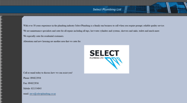 selectplumbing.co.nz