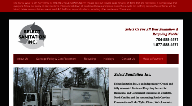 selectsanitationinc.com