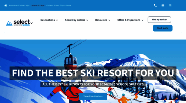 selectschoolskiing.com