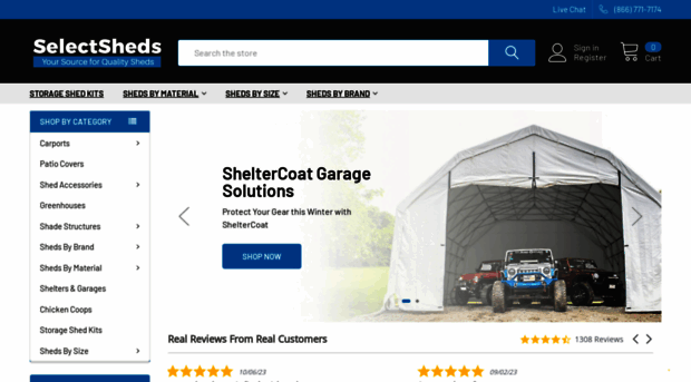 selectsheds.com