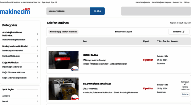 selefonmakinasi.makinecim.com