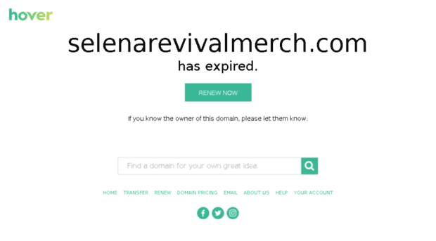 selenarevivalmerch.com