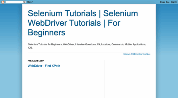 selenium-tutorial.blogspot.com