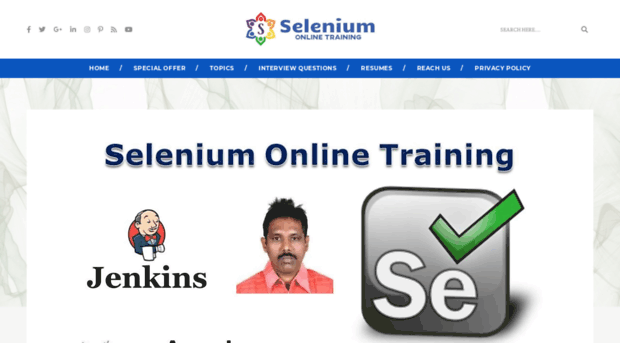 seleniumonlinetraining.com