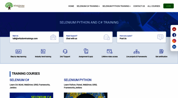 seleniumtraining.com