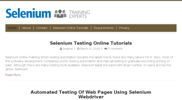 seleniumtrainingexperts.com